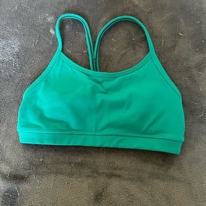 Lululemon Flow Y back sports bra, size 2